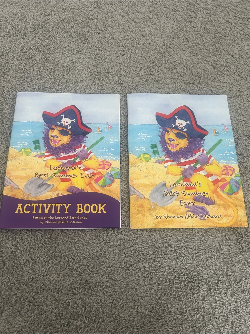 Leonard's Best Summer Ever Book and Activity Book
